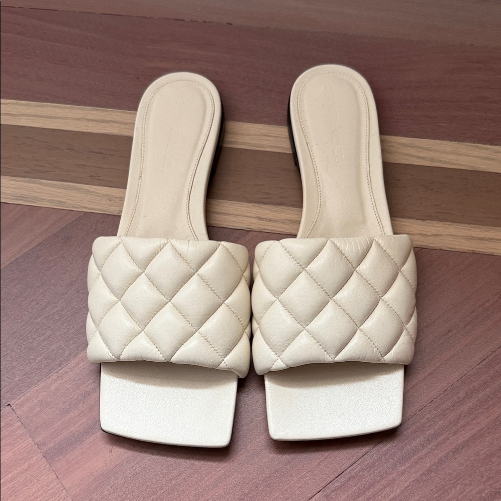 Bottega Veneta Quilted Sandals